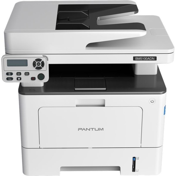 МФУ Pantum BM5100ADN (черно-белая, A4, 512Мб, 40стр/м, 1200x1200dpi, авт.дуплекс, 100'000стр в мес)