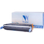 Тонер-картридж NV Print HP C9731A (голубой; LaserJet Color 5500, 5500dn, 5500dtn, 5500hdn, 5500n, 5550, 55)