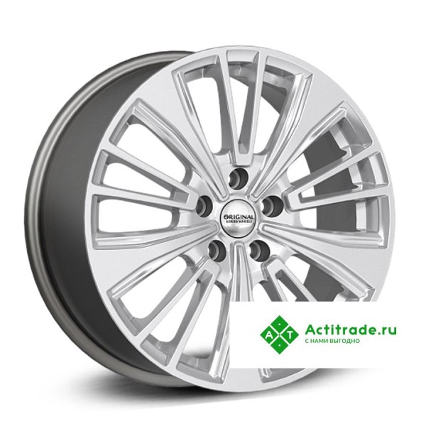 Скад KL-1060 R18/7.5J PCD 5x108 ET 36 ЦО 65,1 насыщенный серебристый
