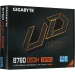 Материнская плата Gigabyte B760 DS3H (SocketLGA1700, Intel B760, 4xDDR5, ATX, RAID SATA: 0,1,15,5)