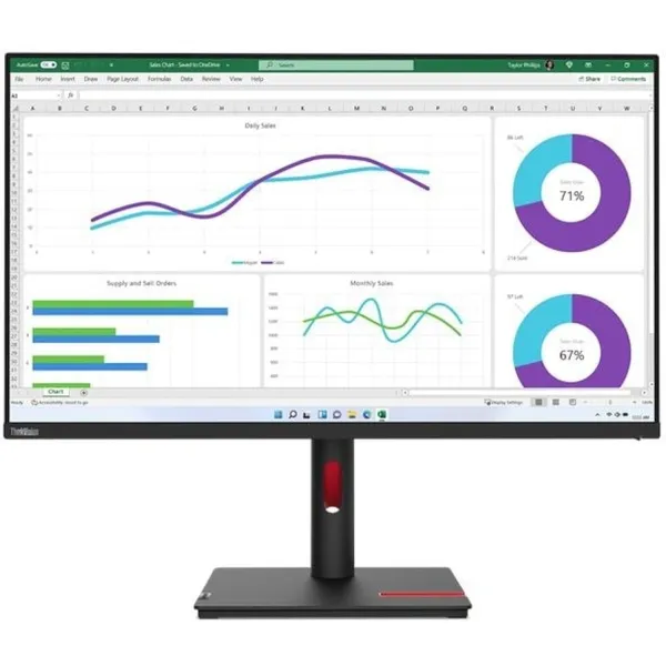Монитор Lenovo ThinkVision T32h-30 (31,5