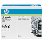 Картридж HP 55X (черный; 12500стр; LJ P3015)