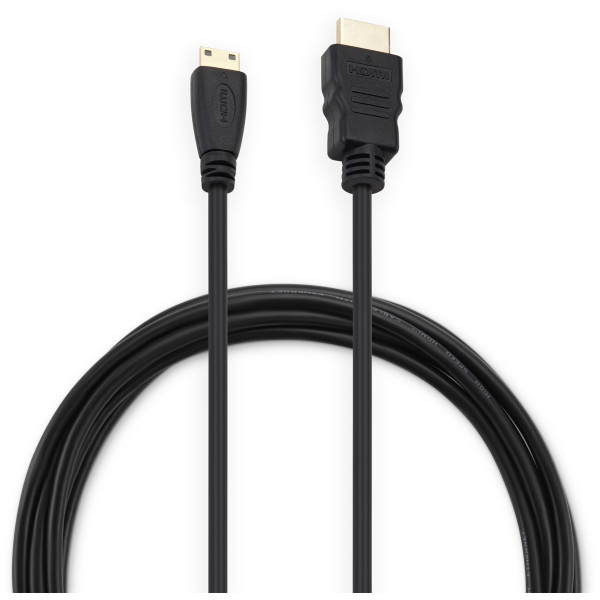 Кабель аудио-видео Buro (mini-HDMI (m), HDMI (m), 3м)