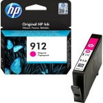 Чернильный картридж HP 912 (пурпурный; 315стр; OfficeJet 801x, 802x)