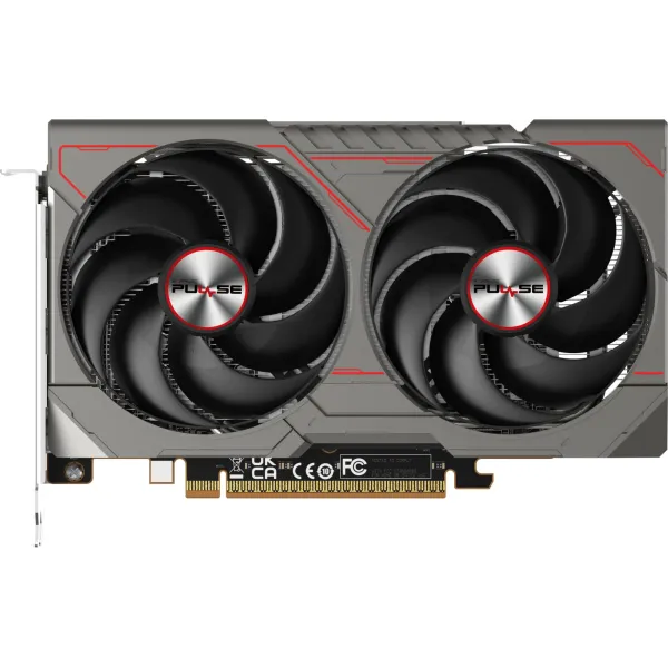 Видеокарта Radeon RX 9060XT 2530МГц Sapphire Pulse (GDDR6, 128бит, 2xHDMI, 1xDP)