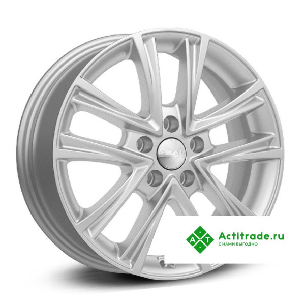 Скад Боракай R16/6.5J PCD 5x114,3 ET 38 ЦО 67,1 насыщенный серебристый