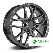 КиК Вудроф R18/7J PCD 5x114,3 ET 45 ЦО 60,1 темно - серый глянцевый