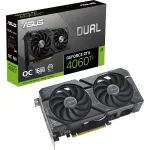 Видеокарта GeForce RTX 4060 Ti 2595МГц 16Гб ASUS DUAL OC (PCI-E 4.0, GDDR6, 128бит, 1xHDMI, 3xDP)