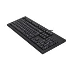 Клавиатура A4Tech KR-85 Black PS/2 (классическая мембранная, 104кл)