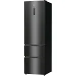 Холодильник Hisense RM469N4AFD1 (No Frost, A+++, 2-камерный, объем 396:270/126л, инверторный компрессор, черный)