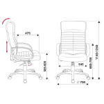 Кресло руководителя Бюрократ KB-10LITE