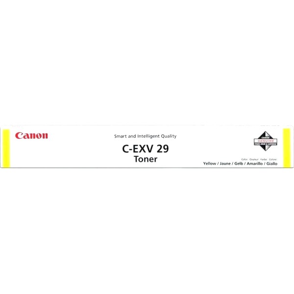Тонер Canon C-EXV29 Y (2802B002) (желтый; 27000стр; Canon imageRUNNER ADVANCE C5030, Canon imageRUNNER ADVANCE C5030i, Canon imageRUNNER ADVANCE C5035, Canon imageRUNNER ADVANCE C5035i, Canon imageRUNNER ADVANCE C5235i, Canon imageRUNNER ADVANCE C5240i)