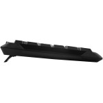 Клавиатура и мышь Oklick 230 M Wireless Keyboard & Optical Mouse Black USB (радиоканал, классическая мембранная, 104кл, светодиодная, кнопок 3, 1000dpi)