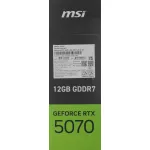 Видеокарта GeForce RTX 5070 2557МГц 12Гб MSI (GDDR7, 192бит, 1xHDMI, 3xDP)