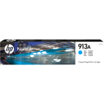 Чернильный картридж HP 913A (голубой; 3000стр; PW 352dw, 377dw, Pro 477dw, 452dw)