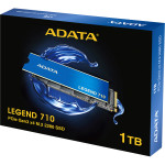 Жесткий диск SSD 1Тб ADATA Legend (M.2 2280, 2400/1800 Мб/с, 150000 IOPS, PCI-E GEN3 X4)