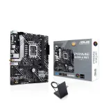 Материнская плата ASUS PRIME H610M-A WIFI (SocketLGA1700, Intel H610, 2xDDR4 DIMM, microATX, RAID SATA: нет)