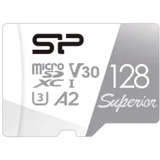 Карта памяти microSDXC 128Гб Silicon Power (Class 10, 100Мб/с, UHS-I U3, без адаптера)