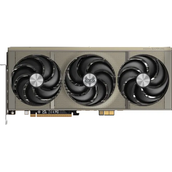 Видеокарта Radeon RX 9070XT 2520МГц Sapphire Nitro+ OC (GDDR6, 256бит, 2xHDMI, 2xDP)