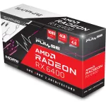 Видеокарта Radeon RX 6400 2039МГц Sapphire GAMING (GDDR6, 64бит, 1xHDMI, 1xDP)