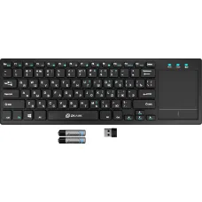 Клавиатура Oklick 830ST Black USB (радиоканал, классическая мембранная, 69кл) [830ST]