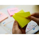 Блок самоклеящийся Hopax 21133 (бумага, желтый, 76x76мм, 100листов, 70г/м2)