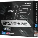 Материнская плата ASRock H610M-H2/M.2 D5 (LGA1700, Intel H610, 2xDDR5 DIMM, microATX)