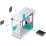 Корпус Jonsbo D41 MESH White