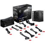 Блок питания MSI MPG A850G PCIE5 (ATX, 850Вт, ATX12V, GOLD)