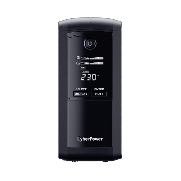 ИБП CyberPower VP700EILCD (Line-Interactive, 700ВА, 390Вт, 6xIEC 320 C13 (компьютерный))