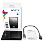 Внешний жесткий диск HDD 2Тб ADATA HV620S (2.5