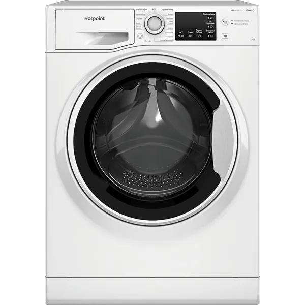 Стиральная машина Hotpoint-Ariston NSB 7249 W AVE RU(класс: A-40%, средняя 59.5x85x43.5см, фронтальная, макс:7кг, 1200об/мин, белый)