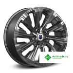 КиК Галего R19/7.5J PCD 5x114,3 ET 40 ЦО 60,1 темно - серый глянцевый