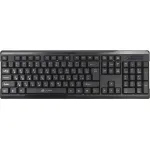 Клавиатура и мышь Oklick 230 M Wireless Keyboard & Optical Mouse Black USB (радиоканал, классическая мембранная, 104кл, светодиодная, кнопок 3, 1000dpi)