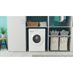 Стиральная машина Indesit BWSB 61051 WWV(класс: A, средняя 59.5x85x42.5см, фронтальная, макс:6кг, 1000об/мин, белый)