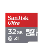 Карта памяти microSDHC 32Гб SanDisk (Class 10, 120Мб/с, UHS-I U1, без адаптера)