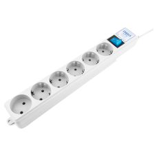 Сетевой фильтр Power Cube SPL(5+1)-16B-P, 1.9 м (1,9м, 3,5кВт) [SPL(5+1)-16B-P-1.9M]