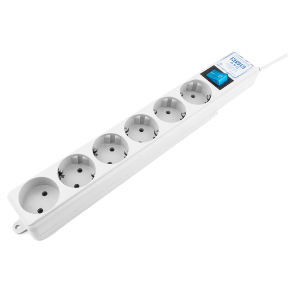 Сетевой фильтр Power Cube SPL(5+1)-16B-P, 1.9 м (1,9м, 3,5кВт) Сетевой фильтр Power Cube SPL(5+1)-16B-P, 1.9 м (1,9м, 3,5кВт)