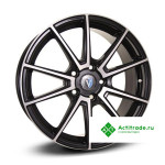 Venti 1704 R17/7J PCD 5x114,3 ET 45 ЦО 67,1 черный с полированной лицевой поверхностью