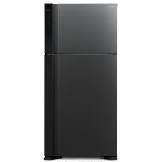 Холодильник Hitachi R-V660PUC7-1 BBK (No Frost, A++, 2-камерный, объем 550:405/145л, инверторный компрессор, 85.5x183.5x74см, черный бриллиант) [R-V660PUC7-1 BBK]