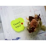 Блок самоклеящийся Hopax 21449 (бумага, яблоко, зеленый, 70x70мм, 50листов, 70г/м2)