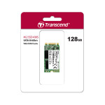 Жесткий диск SSD 128Гб Transcend 430S (2242, 560/380 Мб/с, 80000 IOPS, SATA 3Гбит/с, для ноутбука и настольного компьютера)