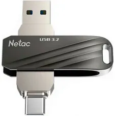 Накопитель USB Netac NT03US11C-128G-32BK