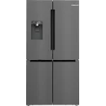 Холодильник Bosch KFI96AXEA (No Frost, E, 3-камерный, Side by Side, объем 375:199/176л, 905x1 830x731см, антрацит)