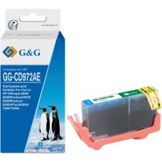 G&G GG-CD972AE (голубой; 14,6стр; Officejet 6000, 6500, 6500A, 7000, 7500A) [GG-CD972AE]