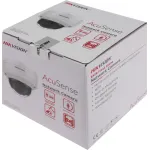 Камера видеонаблюдения Hikvision DS-2CD2123G2-IU(2.8mm) (IP, купольная, поворотная, уличная, 2Мп, 2.8-2.8мм, 1920x1080, 25кадр/с)