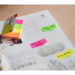 Индексы Hopax 21205 (бумага, 20x50мм, 4цветов, 50закладок каждого цвета)