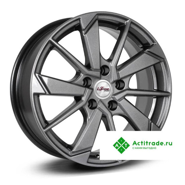 IFree Зиплайн R16/6.5J PCD 5x108 ET 33 ЦО 60,1 антрацитовый