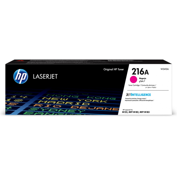 Тонер-картридж HP 216A (пурпурный; 850стр; MFP M182, M183)