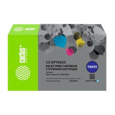 Cactus CS-EPT6035 (светло-голубой пигментный; 220стр; Stylus PRO 7880, 9880) [CS-EPT6035]